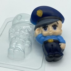 Пластиковая форма "Малыш/Полицейский"