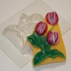 Пластиковая форма "Тюльпаны"