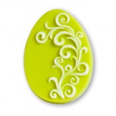 Пластиковая форма "Яйцо с завитком"
